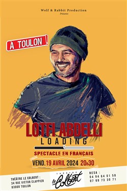 Affiche de Lotfi Abdelli dans Au-delà des mots