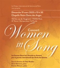 Affiche de Women in Song 2023