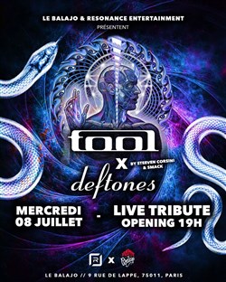 Affiche de Tool + Deftones : Live Tribute