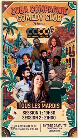 Affiche de Cuba Compagnie Comedy Club