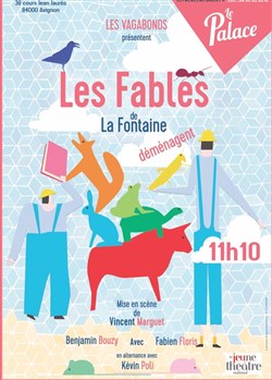 Affiche de Les fables de la fontaine déménagent