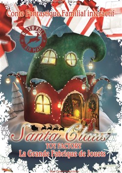 Affiche de Toys Factory, la grande fabrique des jouets des lutins du père Noël