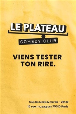 Affiche de Le Plateau Comedy Club