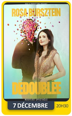 Affiche de Rosa Bursztein dans Dédoublée