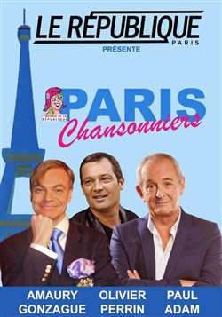 Affiche de Paris Chansonniers