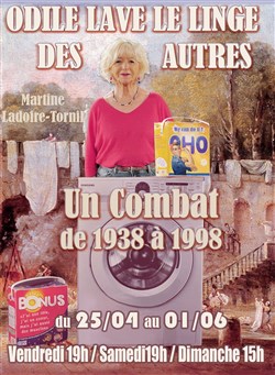 Affiche de Odile lave le linge des autres