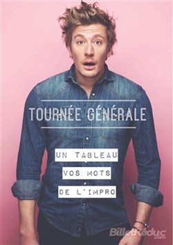 Affiche de Gérémy Crédeville dans Tournée générale