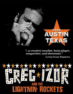 Affiche de Greg Izor & The Lightnin' Rockets