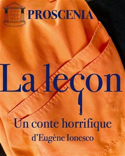 Affiche de La leçon