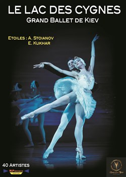 Affiche de Le Lac des Cygnes | par le Grand Ballet de Kiev