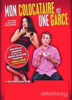 Affiche de Mon colocataire est une garce