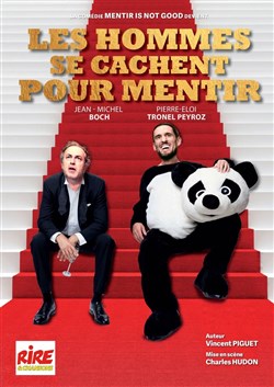 Affiche de Les hommes se cachent pour mentir