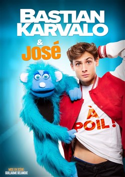 Affiche de Bastian Karvalo et José dans A poil !