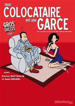 Affiche de Mon Colocataire est une garce