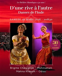 Affiche de D'une rive à l'autre : Danses de l'Inde