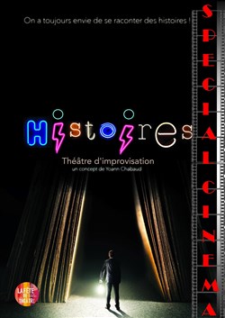 Affiche de Histoires, la pièce improvisée