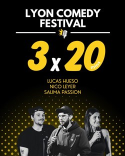Affiche de Lucas Hueso, Nico Leyer et Salima Passion