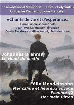Affiche de Chants de Vie et d'Espérance