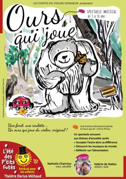 Affiche de Ours qui joue