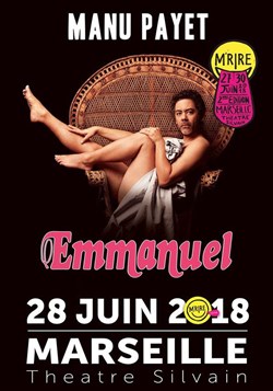 Affiche de Manu Payet dans Emmanuel | Festival M'Rire