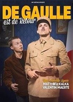 Affiche de De Gaulle est de retour