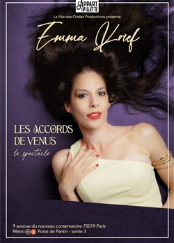 Affiche de Emma Krief dans Les Accords de Vénus
