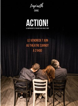 Affiche de Action : Ils improvisent le film que vous voulez voir !