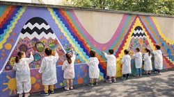 Affiche de Visite guidée : Flânerie aux Gobelins et à la Butte-aux-Cailles | par Elise Le Clère ou Cateline Aignan