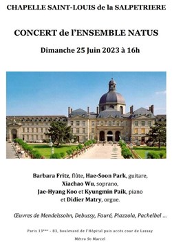 Affiche de Concert de l'Ensemble Natus