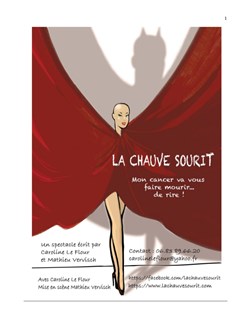 Affiche de Caroline Le Flour dans La Chauve SouriT