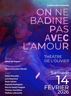 Affiche de On ne badine pas avec l'amour