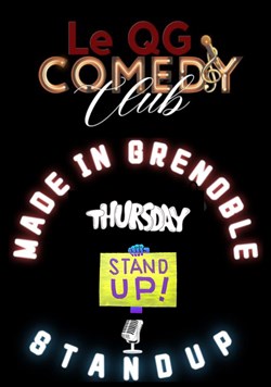 Affiche de QG Comedy Club: Jeudi Stand-Up - Made In Grenoble