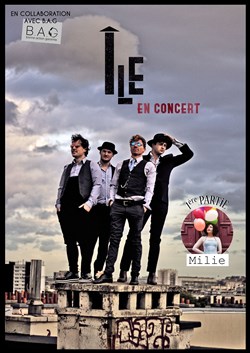 Affiche de Île en concert | 1ère partie : Milie
