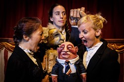 Affiche de La mort grandiose des marionnettes