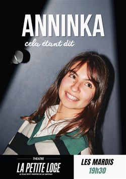 Affiche de Anninka dans Cela étant dit