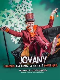 Affiche de Jovany dans L'univers est grand, Le sien est compliqué