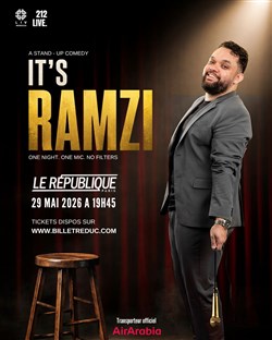Affiche de Oussama Ramzi dans It's Ramzi !
