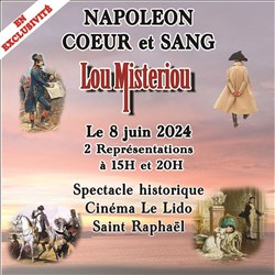 Affiche de Napoléon : Coeur et sang