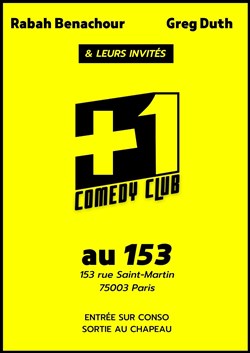 Affiche de Le +1 Comedy Club