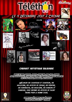 Affiche de Cabaret artistique solidaire | Saison 2