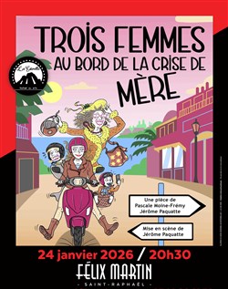 Affiche de Trois femmes au bord de la crise de mère
