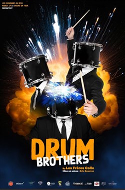 Affiche de Drum Brothers by Les Frères Colle