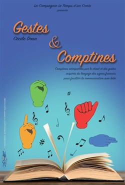 Affiche de Gestes et comptines