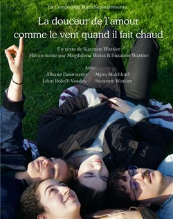 Affiche de La douceur de l'amour comme le vent quand il fait chaud