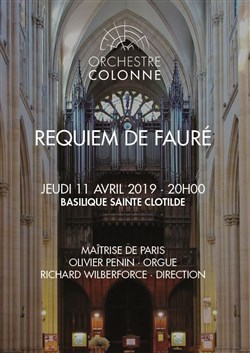 Affiche de Requiem de Fauré