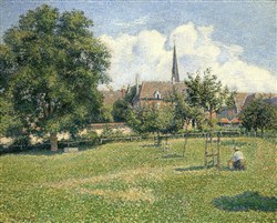 Affiche de Visite guidée : Pissarro à Éragny | par Pierre-Yves Jaslet