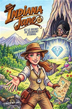 Affiche de Indiana Jane et le secret du diamant éternel
