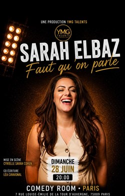 Affiche de Sarah Elbaz dans Faut qu'on parle
