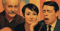 Affiche de Les 3 B : Brel, Barbara, Brassens