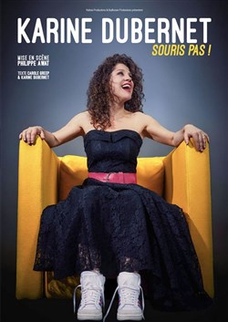 Affiche de Karine Dubernet dans Souris pas !